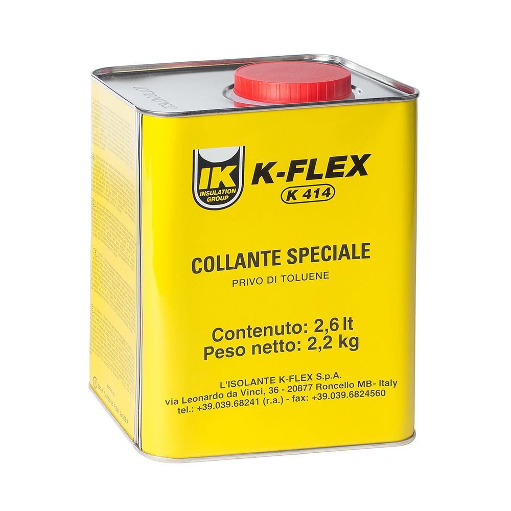 Клей контактный каучуковый K-FLEX К-414+ для трубной изоляции 2,6 л