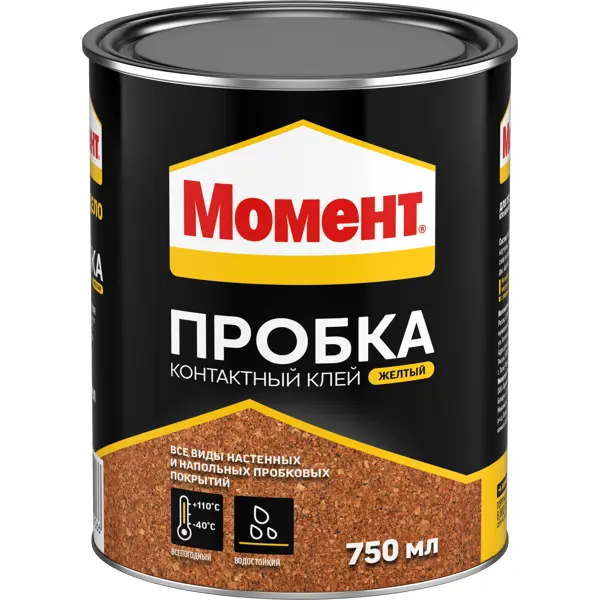 Клей контактный Момент-пробка 750 мл