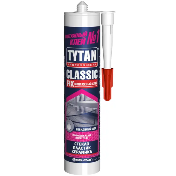 Клей монтажный Tytan Classic Fix прозрачный 310 мл