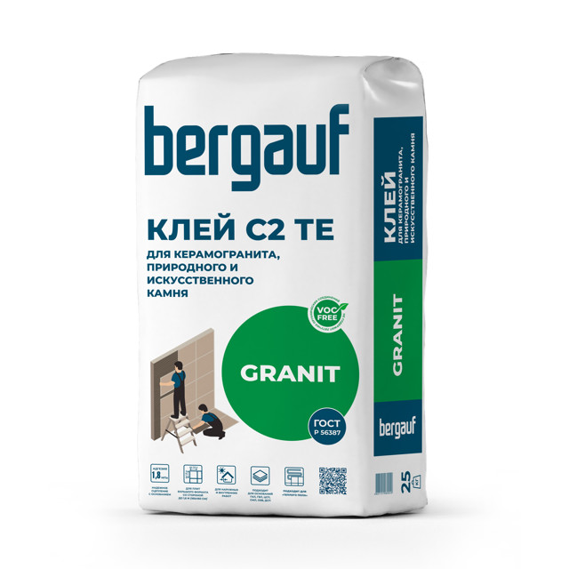 клей плиточный BERGAUF Granit 25кг