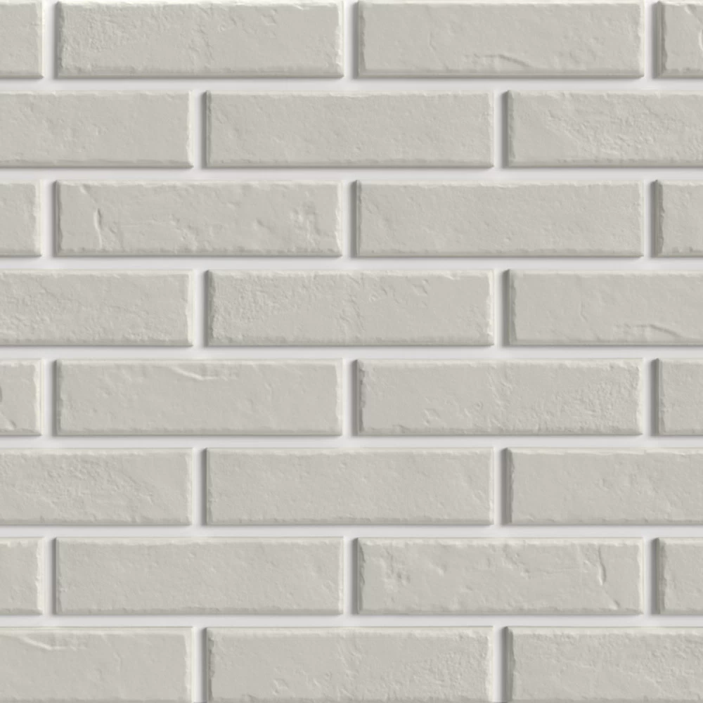Клинкерная плитка для фасада BestPoint Classic Blanc (32 шт.=0,5 кв.м) белая 245х65х8,5 мм