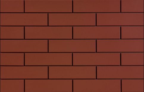 Клинкерная плитка для фасада Cerrad Elewacja gladka (32 шт.= 0,5 кв.м) темно-коричневая 245х65х6,5 мм