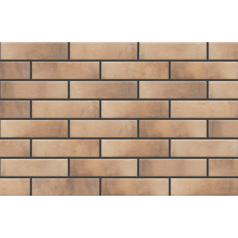 Клинкерная плитка для фасада Cerrad Retro brick Masala (38 шт.= 0,6 кв.м) светло-серая 245х65х8 мм