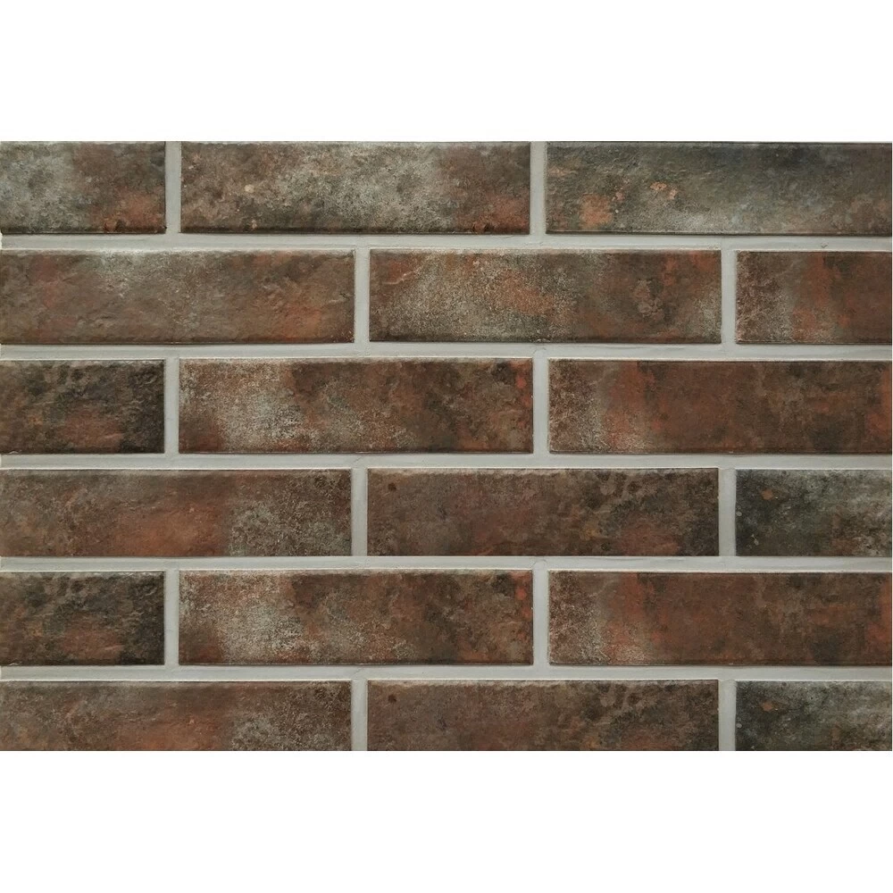 Клинкерная плитка для фасада Paradyz Octane ochre (46 шт.=0,74 кв.м ) бледно пурпурно-синяя 245х65,8х7 мм