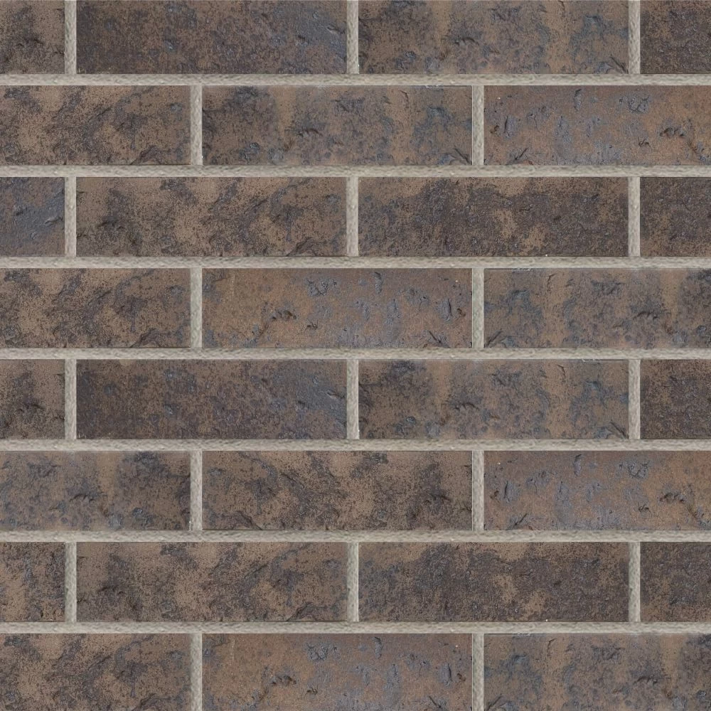Клинкерная плитка для фасада Terramatic Moon Brown DK (18 шт.= 0,31 кв.м) коричневая 240х71х14 мм