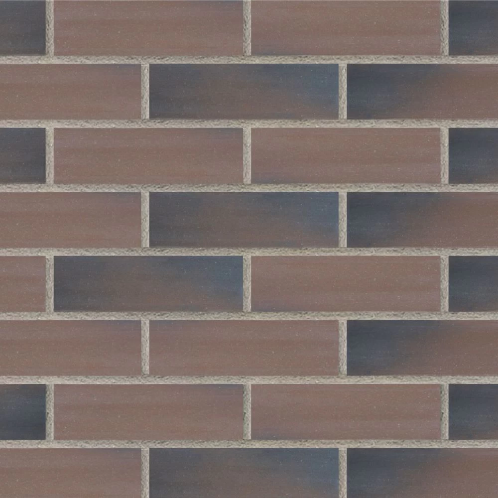 Клинкерная плитка для фасада Terramatic Plato Brown AA (18 шт.= 0,31 кв.м) коричневая 240х71х14 мм