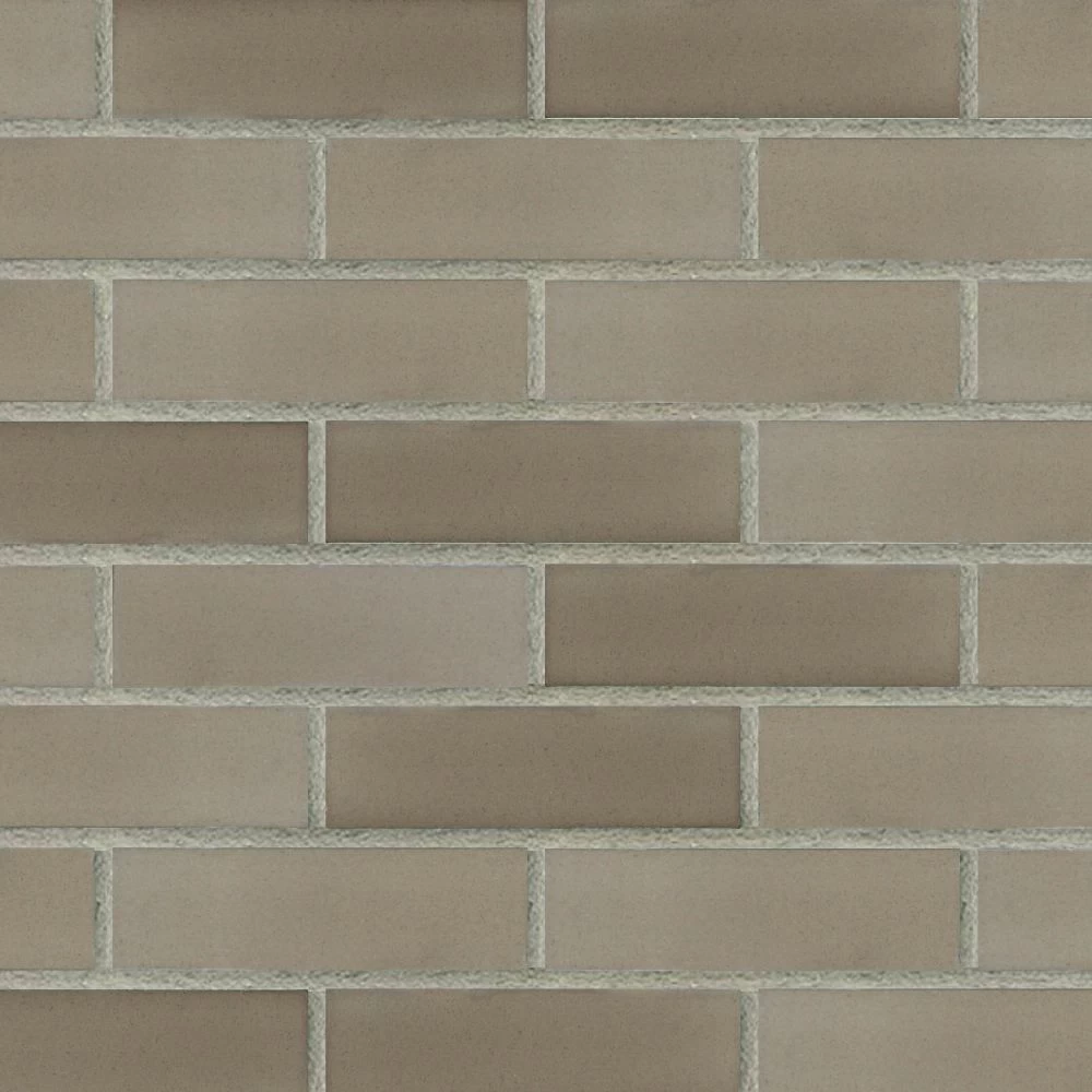 Клинкерная плитка для фасада Terramatic Plato Grey (18 шт.= 0,31 кв.м) серая 240х71х14 мм
