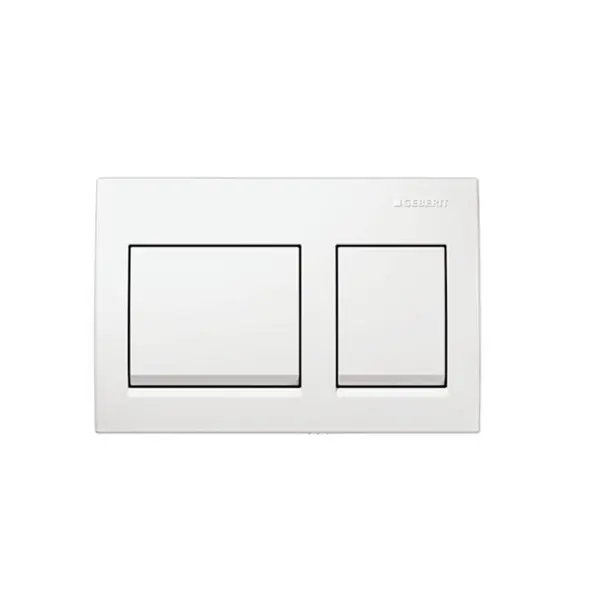 Кнопка смыва для инсталляции Geberit Alpha 35 пластиковая цвет белый