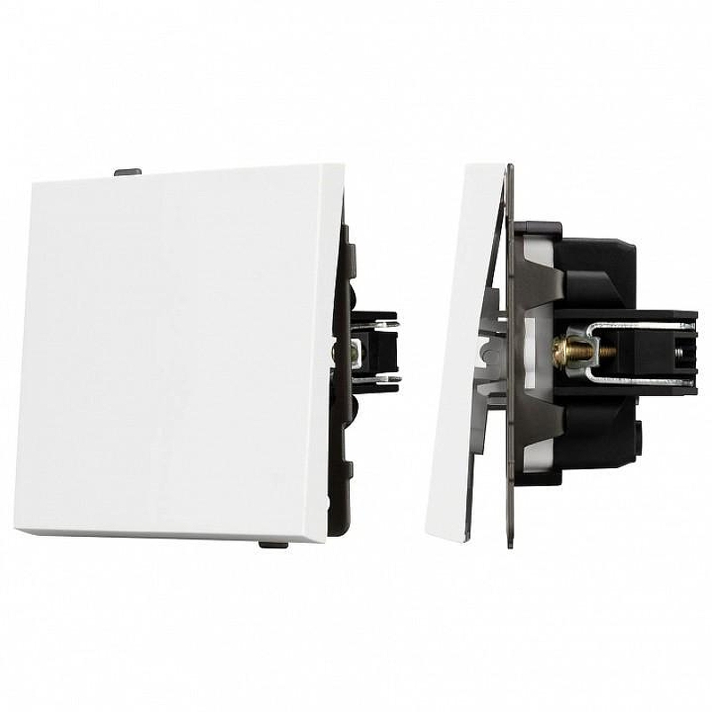 Кнопка звонка без рамки Arlight SWT 054142 цвет Белый