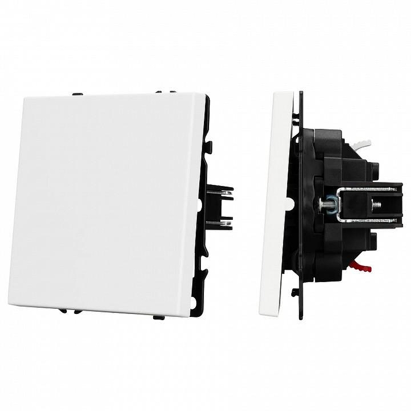 Кнопка звонка без рамки Arlight SWT 054237 цвет Белый