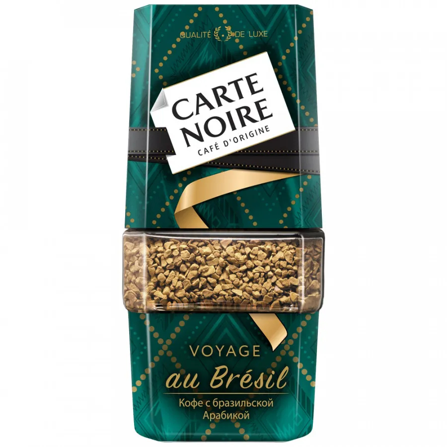Кофе Carte Noire Voyage Au Bresil растворимый, 90 г