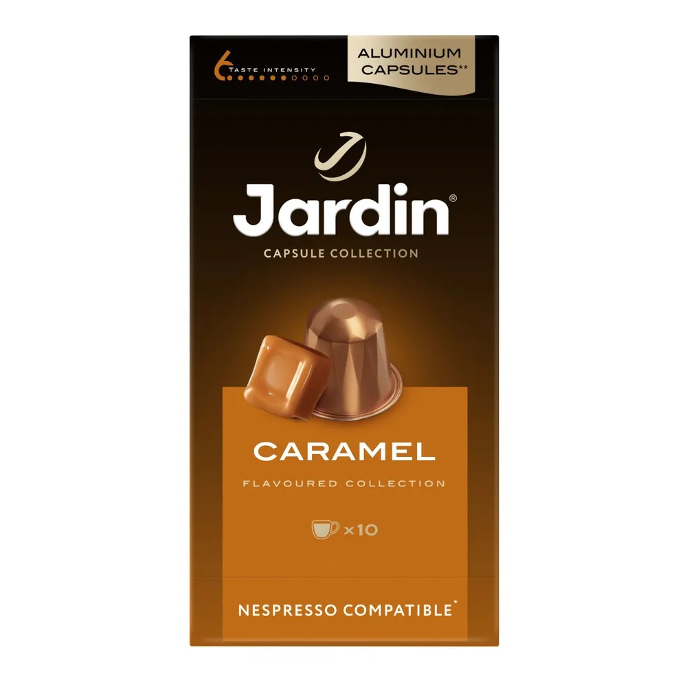 Кофе Jardin капсулы карамель 5 г, 10 шт