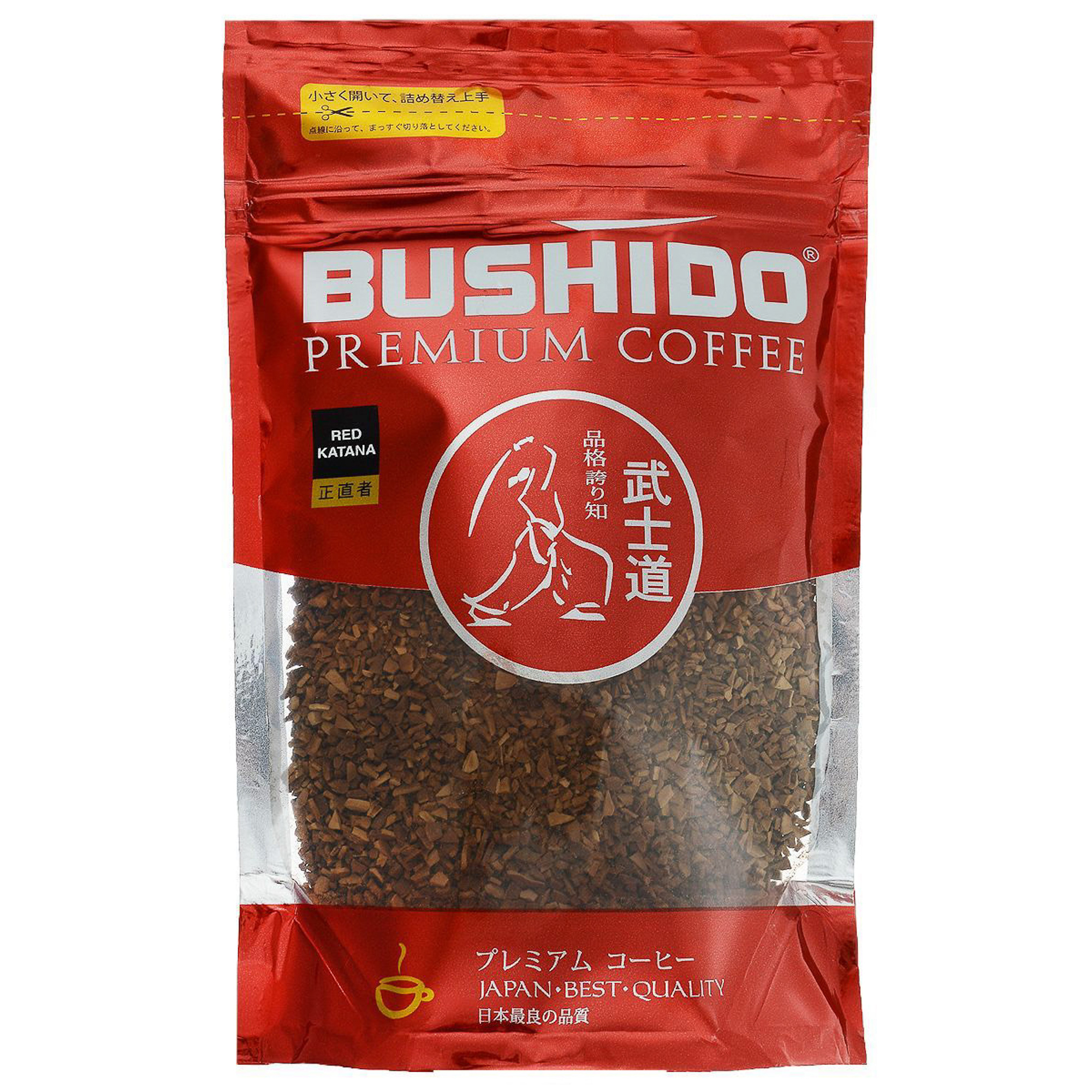 Кофе растворимый Bushido Red Katana 75 г