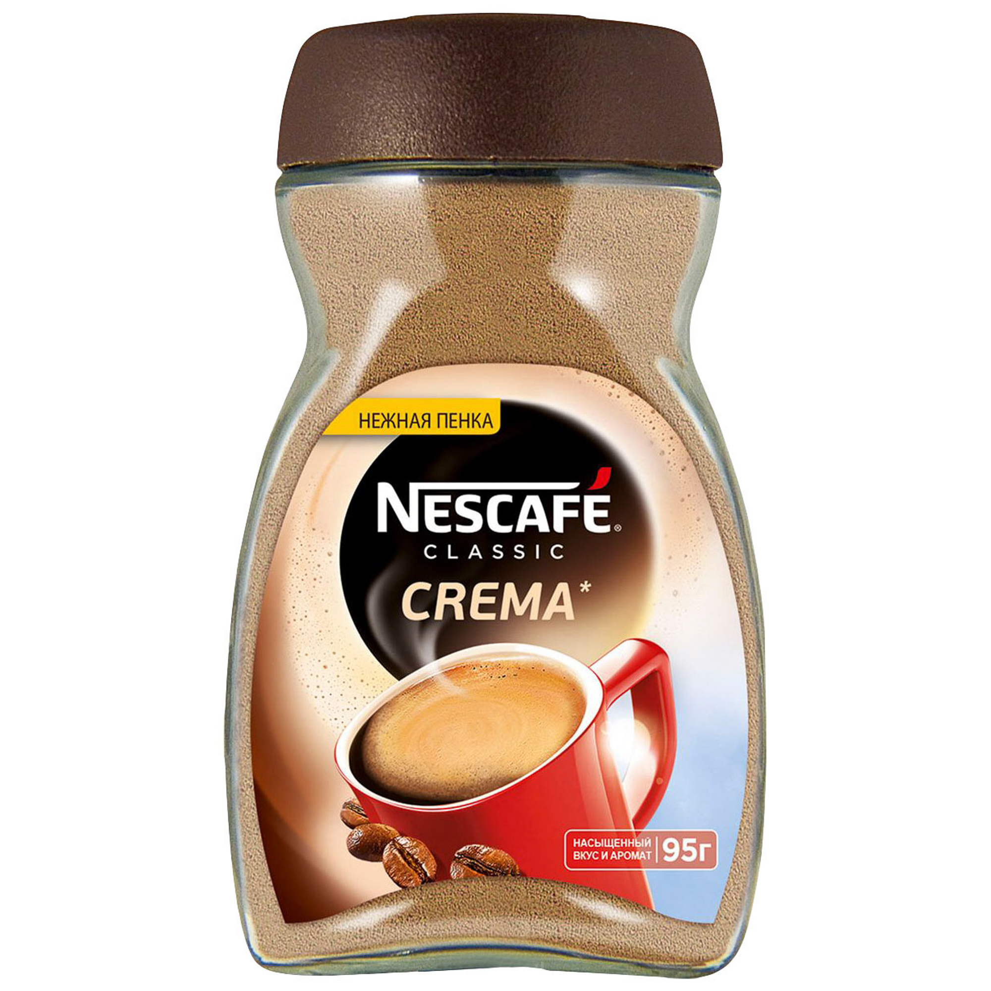 Кофе растворимый Nescafe Classic Crema 95 г