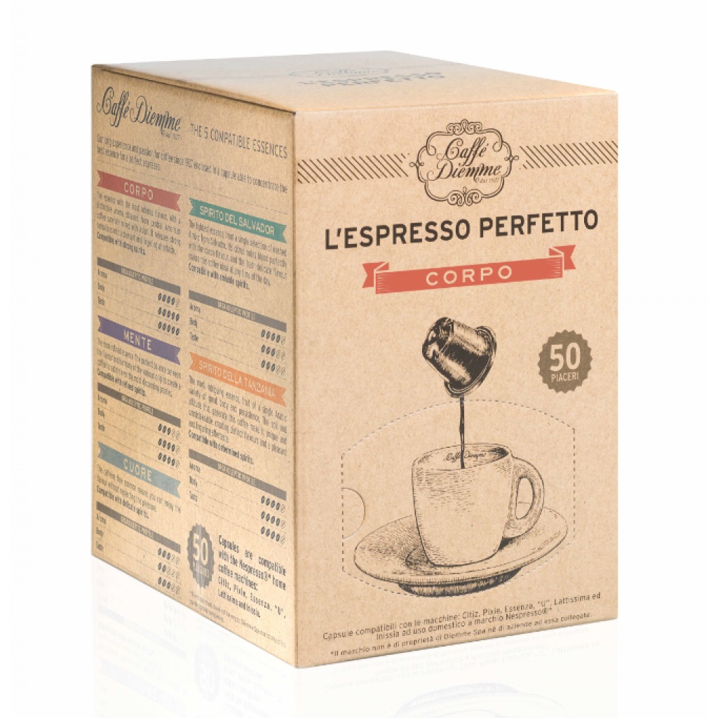 Кофе в капсулах Diemme Caffe Corpo 50 шт