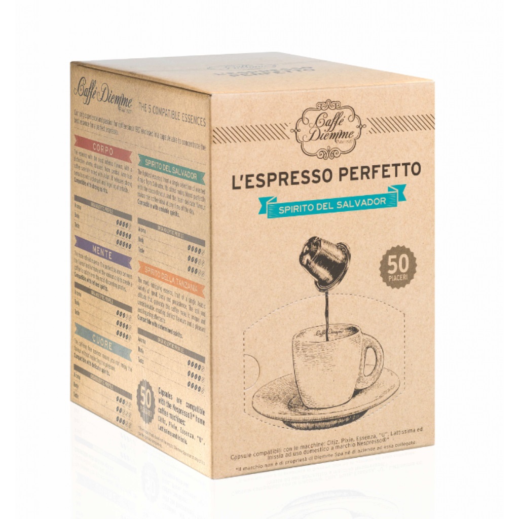 Кофе в капсулах Diemme Caffe Spirito del Salvador 50 шт