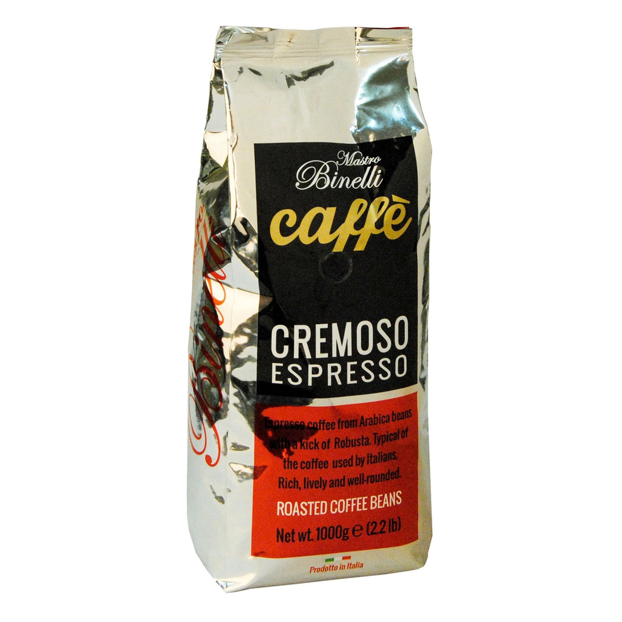 Кофе в зернах Mastro Binelli Cremoso Espresso 1 кг