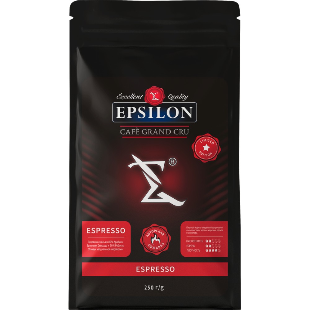 Кофе зерно Epsilonpresso Epsilon Espresso 250 г