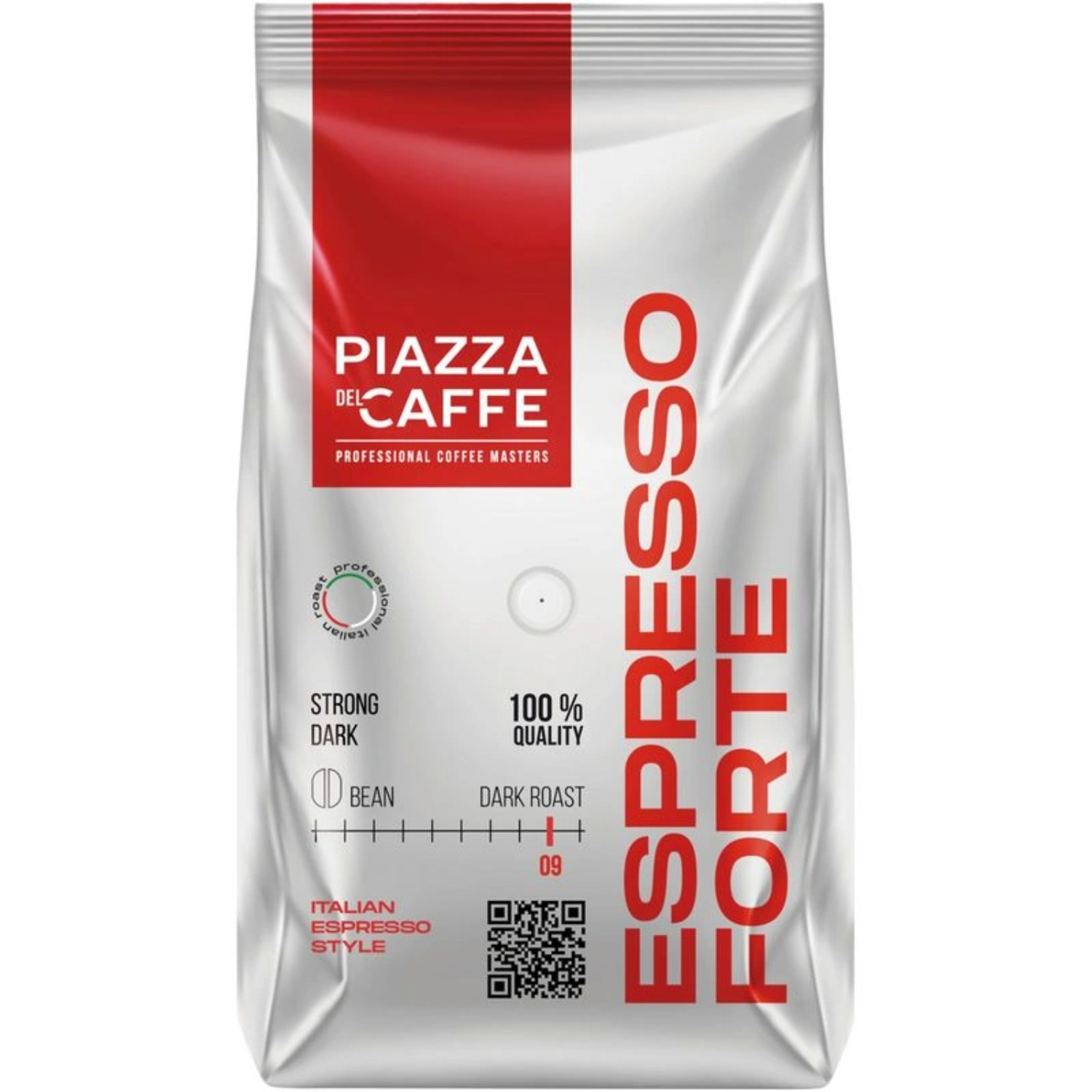 Кофе зерновой Piazza del Caffe эспрессо форте 900 г