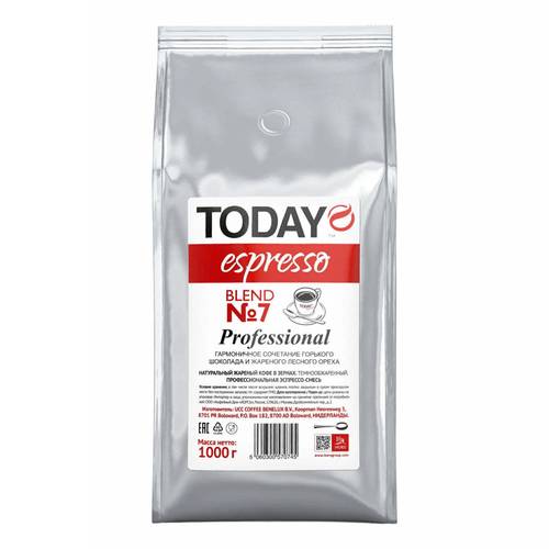 Кофе зерновой Today Blend 7, 1 кг