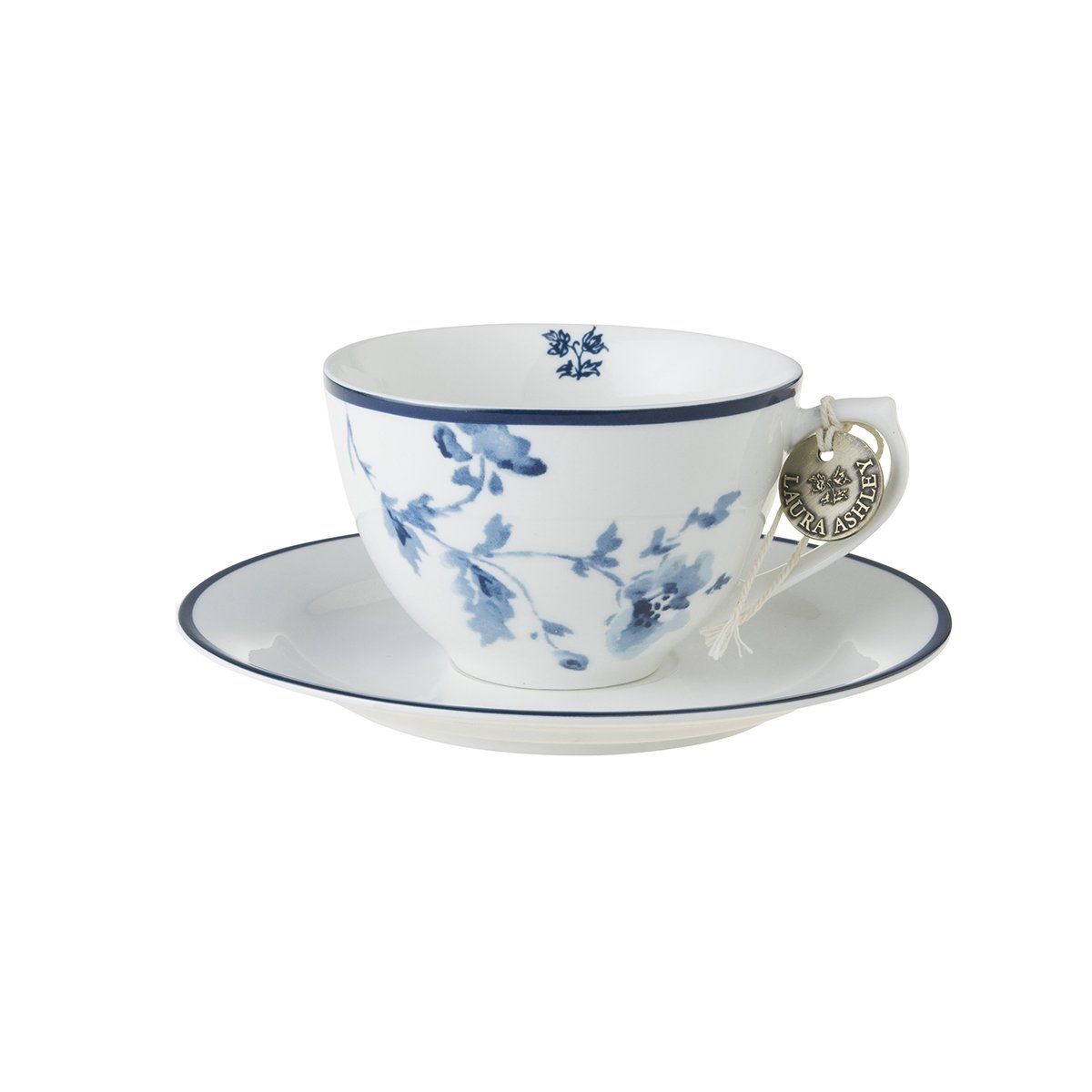 Кофейная пара Laura Ashley China Rose капучино 260 мл