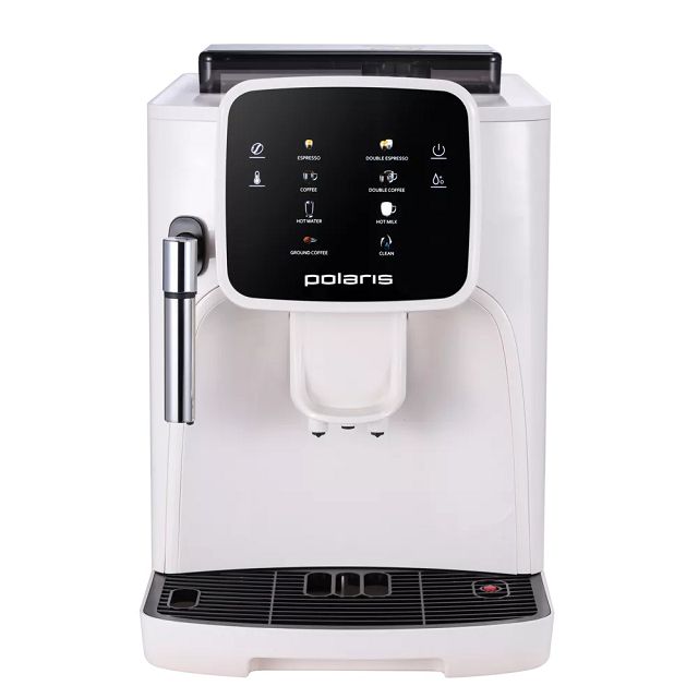 кофемашина Polaris PACM 2047SW 1450Вт 20Бар 1,8л белый