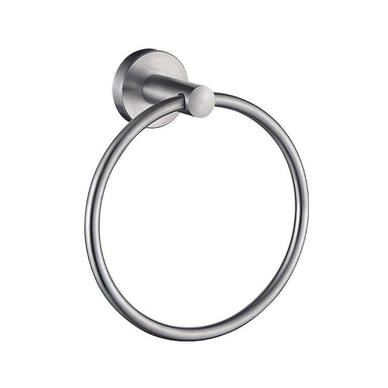 Кольцо для полотенец D-Lin D230280 цвет Сталь