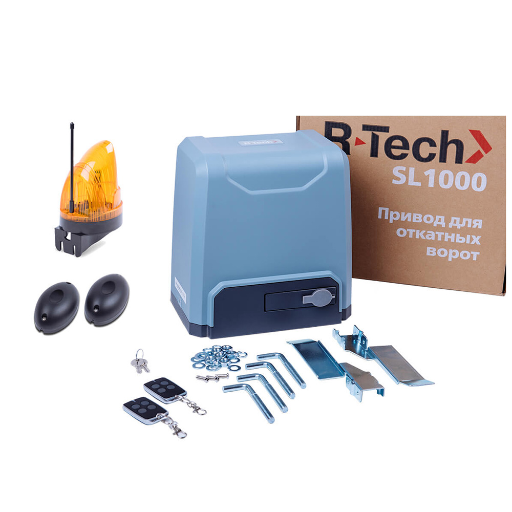 Комплект автоматики R-Tech SL1000AC KIT для откатных ворот до 1000 кг