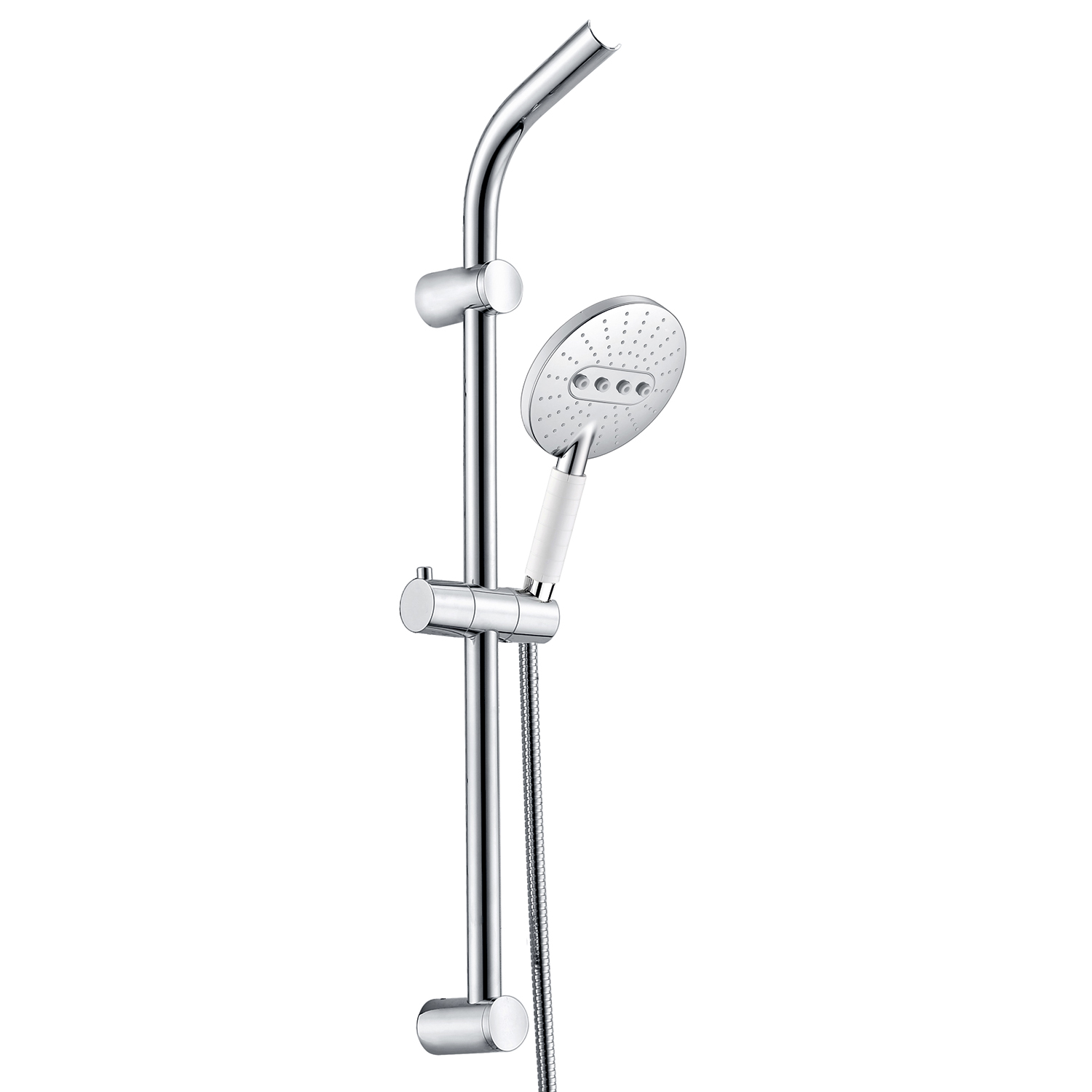 Комплект душевой Wasserkraft серебряный 16х45,1х83,5 см
