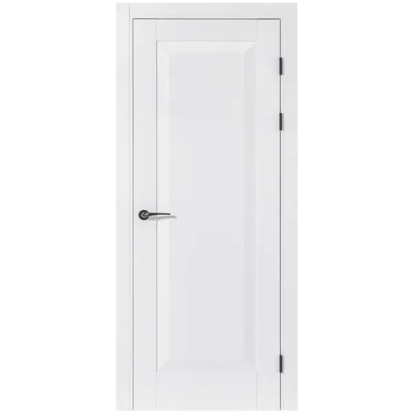 Комплект двери Альпика глухая 80x200 см ПЭТ цвет белый без доборов