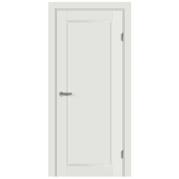 Комплект двери Пьемонт глухая 80x200 см Hardflex белый без доборов