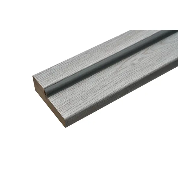 Комплект дверной коробки Тренд 2070x70x28 мм Hardflex серый 2.5 шт.