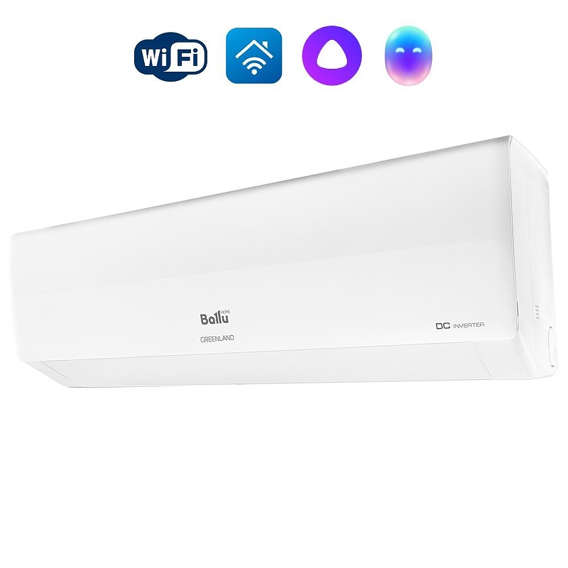 Комплект инверторной сплит-системы Ballu Greenland DC BSGRI-18HN8_22Y цвет Белый