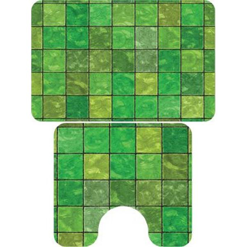 Комплект ковриков Veragio Carpet 68x45 VR.CPT-7200.11 с рисунком Flora
