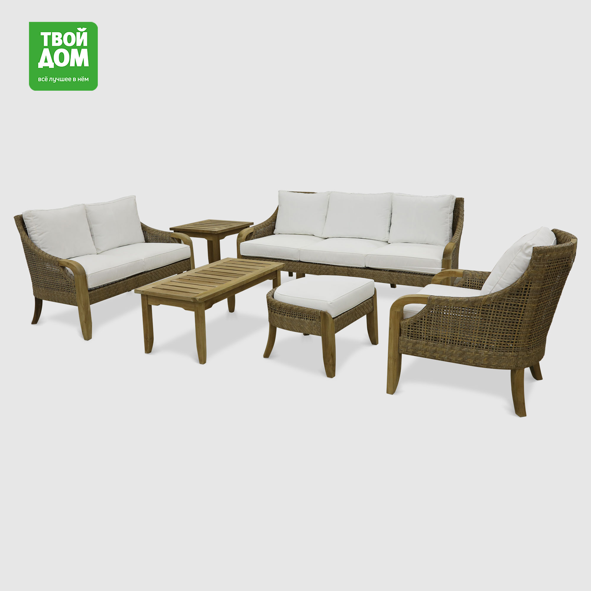 Комплект мебели Jepara Curved 6 предметов