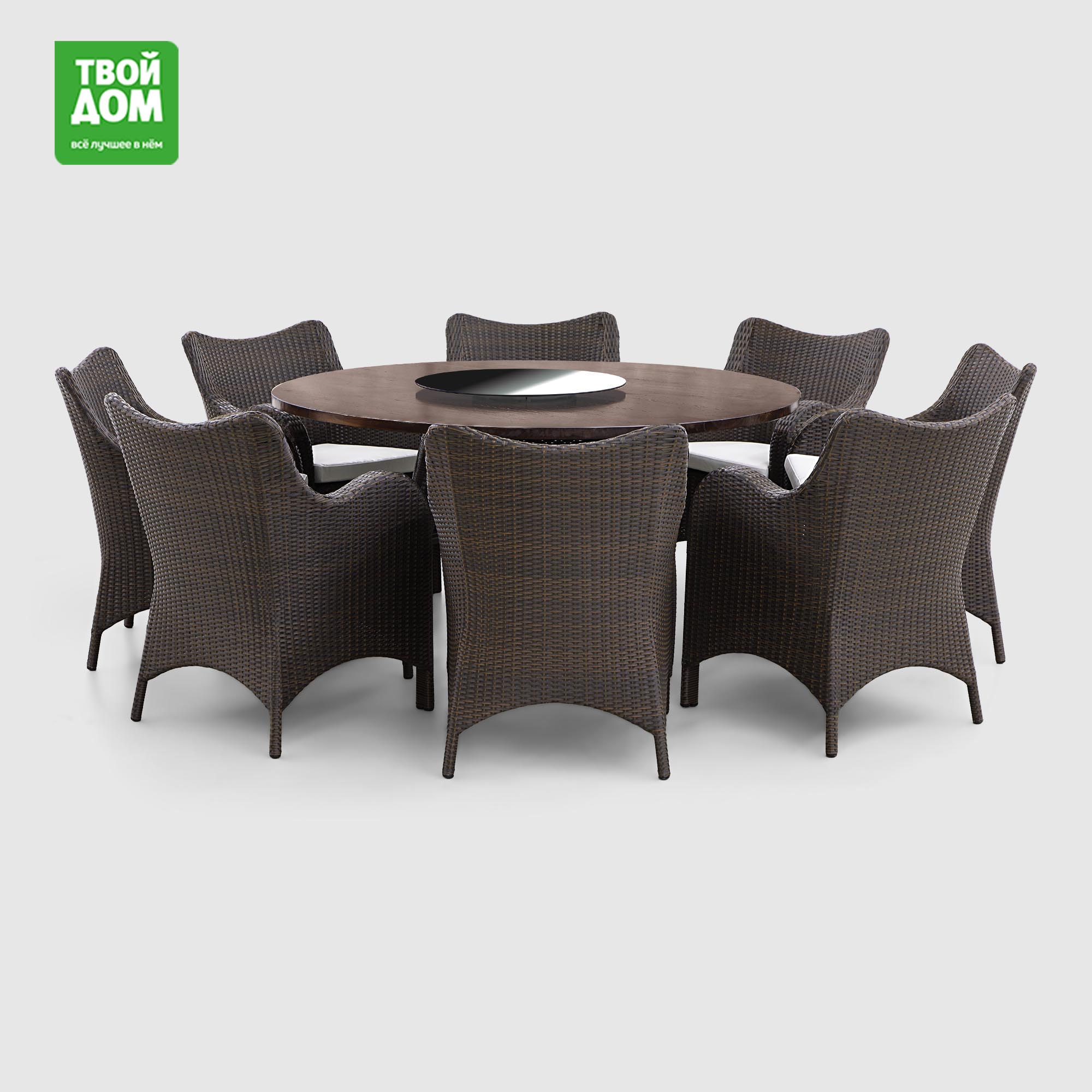 Комплект мебели Rattan grand Jasmine 9 предметов