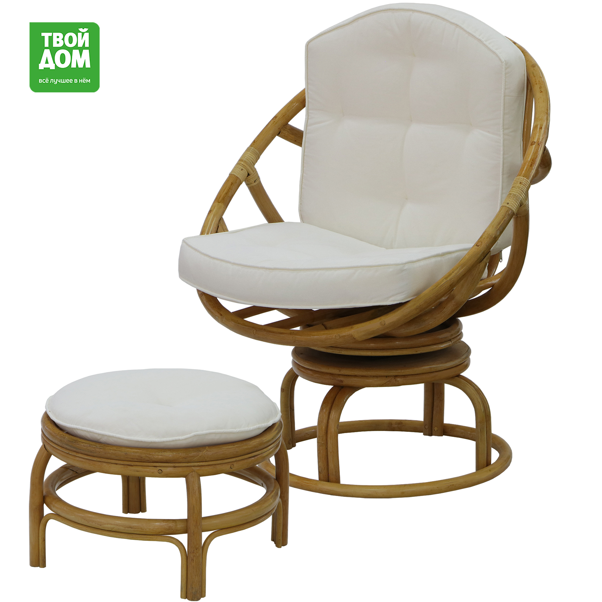 Комплект мебели Rattan grand Kona honey 2 предмета