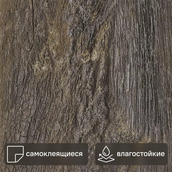 Комплект панелей ПВХ Lako Decor LKD-6046-1 состаренное дерево 914.4x152.4x2 мм 2.508 м² 18 шт.