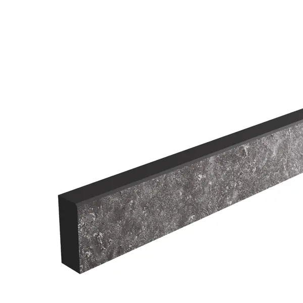 Комплект плинтусов 240x4 см 1 шт 60x4 см 2 шт HPL-пластик цвет Вулкано
