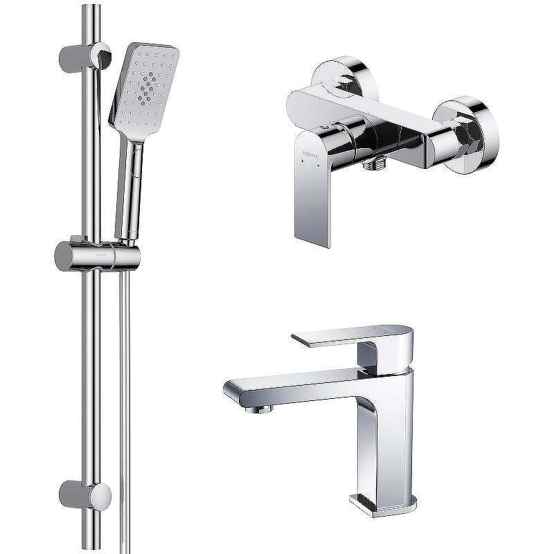 Комплект смесителей Aquatek Лира AQ1431CR Хром