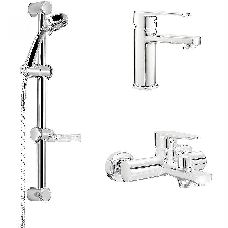 Комплект смесителей Deante Tubo BUTB010M Хром