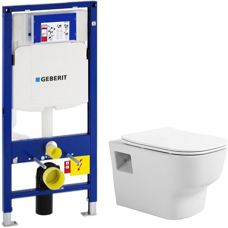 Комплект унитаза Avimano Tradition 1000090 с инсталляцией Geberit Duofix Sigma UP320 111.300.00.5 с сиденьем Микролифт