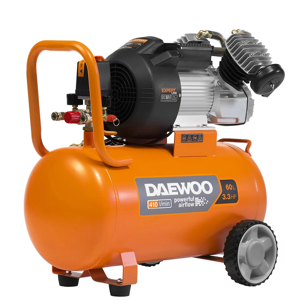 Компрессор масляный Daewoo DAC 60VD 60 л 2,1 кВт