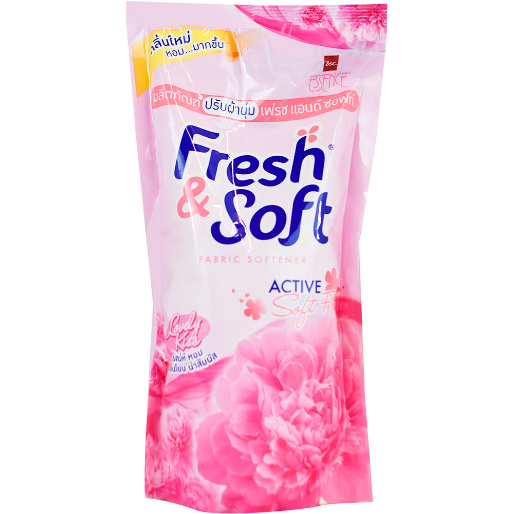 Кондиционер для белья Lion Fresh&Soft Сладкий поцелуй 600 мл