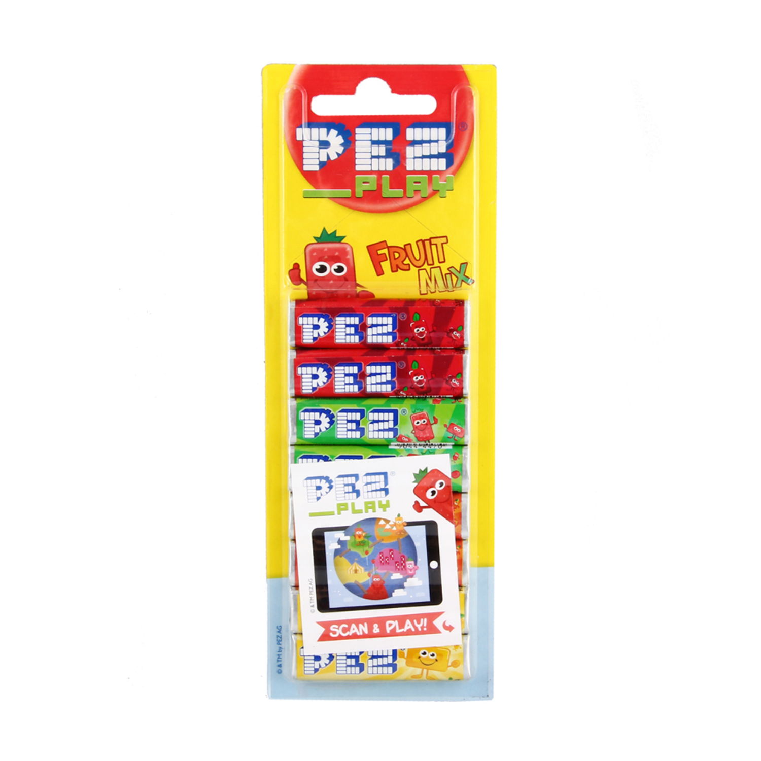Конфеты фруктовые Pez набор 68 г