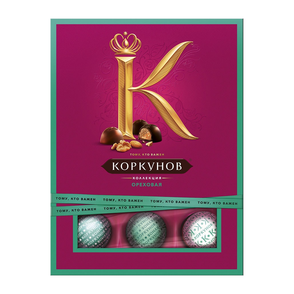 Конфеты Коркунов ореховая коллекция, 110 г