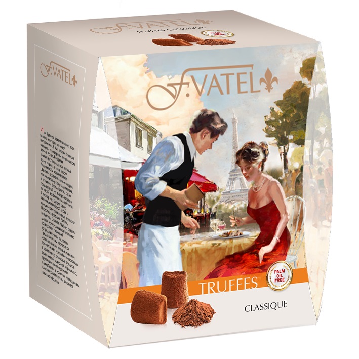 Конфеты Mathez Vatel трюфель классический, 200 г