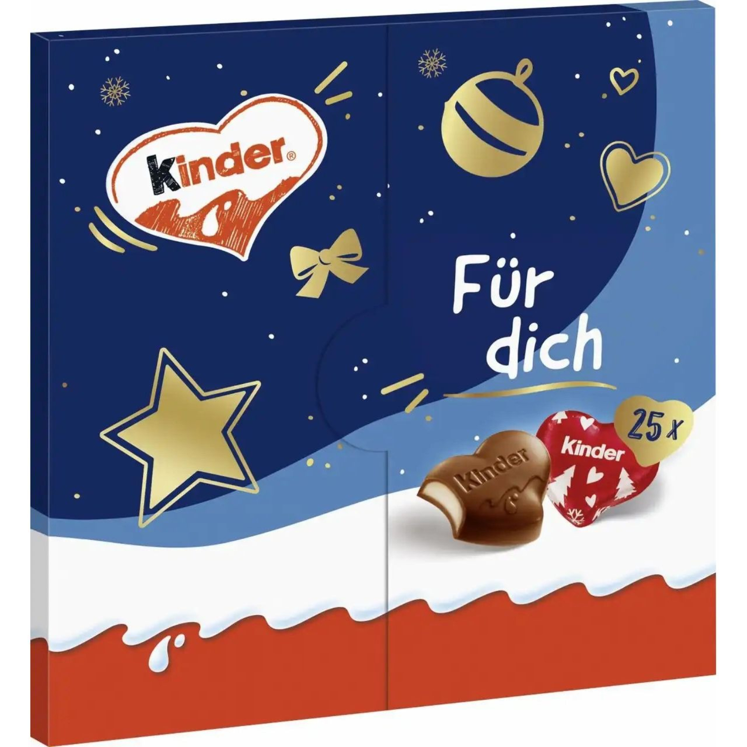 Конфеты молочный шоколад Kinder 107 г