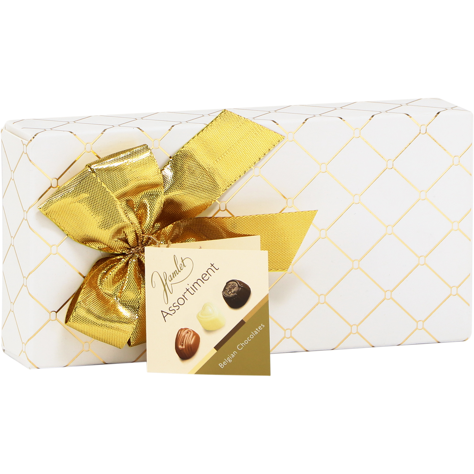Конфеты шоколадные Hamlet CHESTERFIIELD GOLD WHITE, 125 г