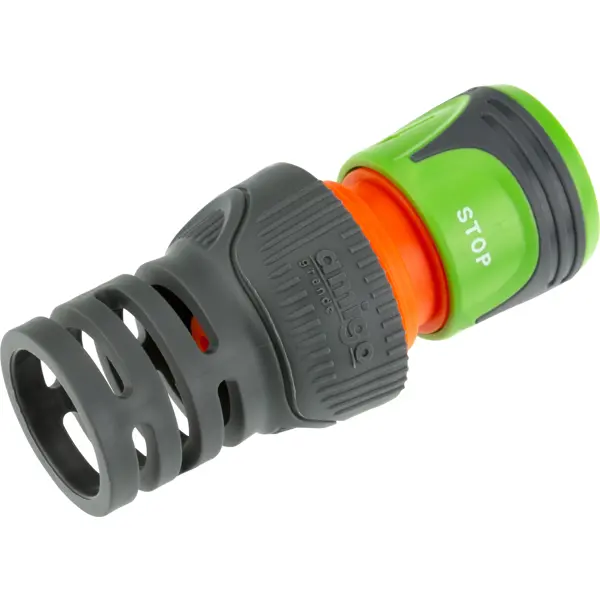 Коннектор для шланга с аквастопом Amigo 79863 3/4"